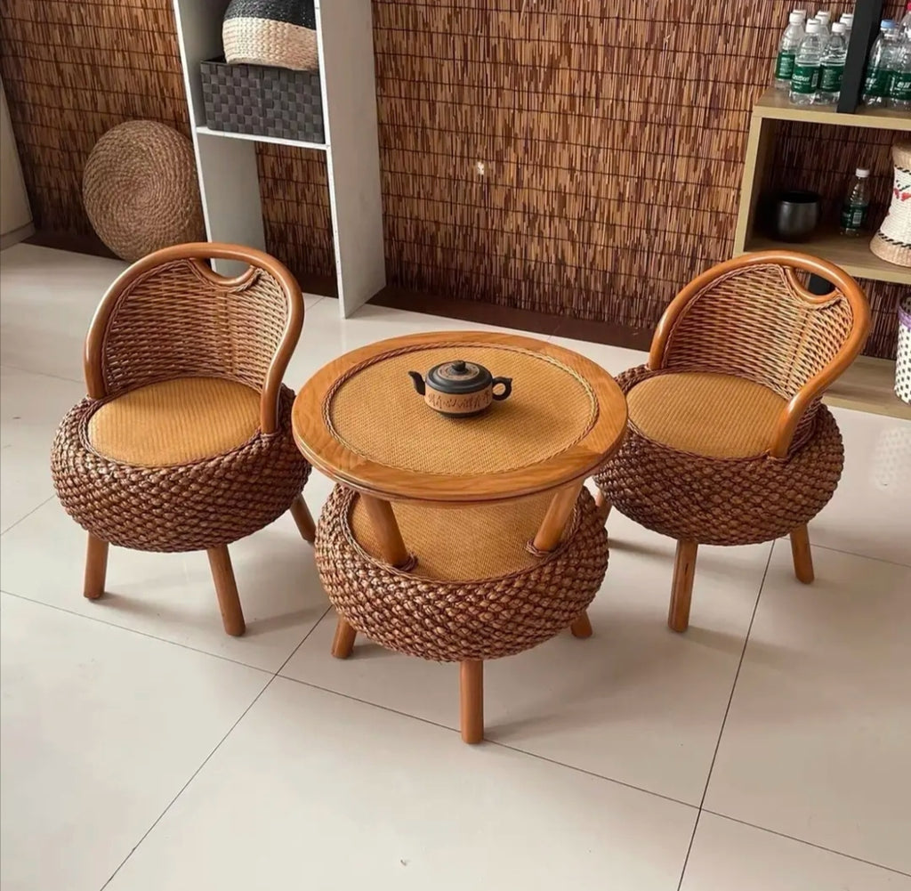 Rattan Tea Table