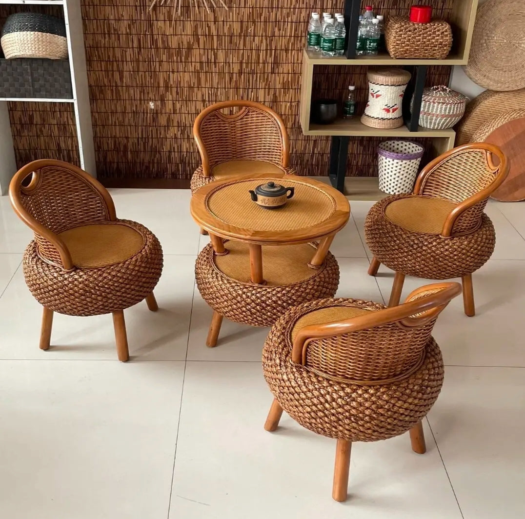 Rattan Tea Table