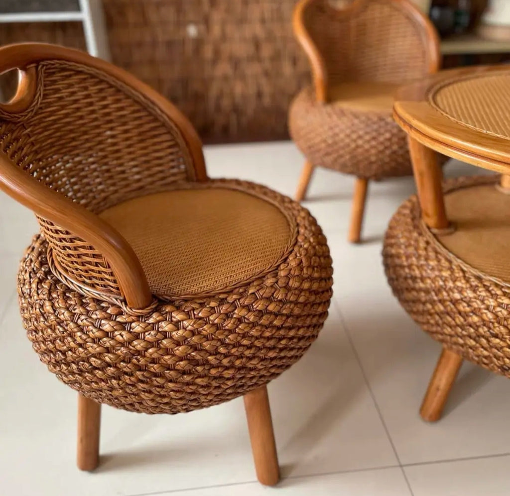 Rattan Tea Table