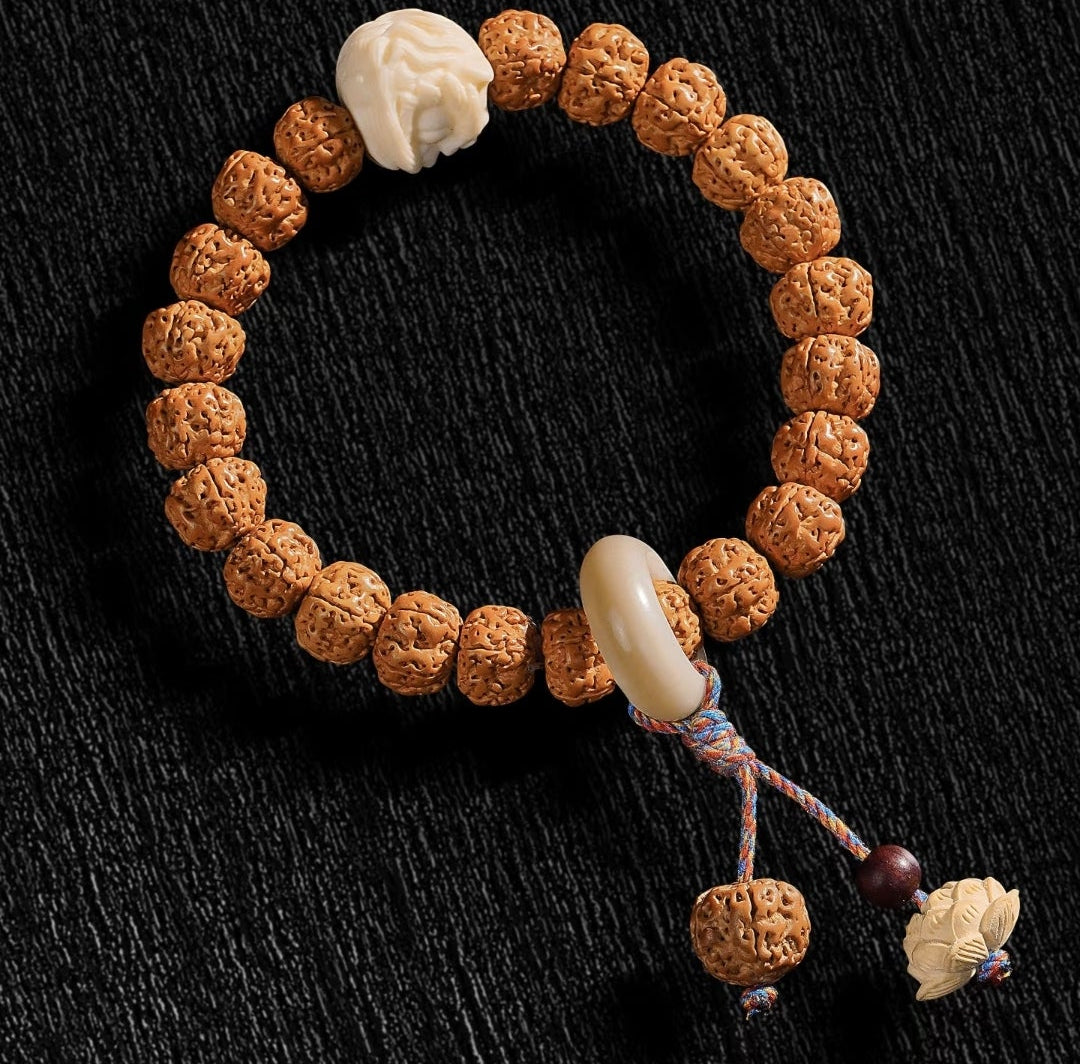 Intangible Cultural Heritage Handcrafted Bodhi Bead Bracelet