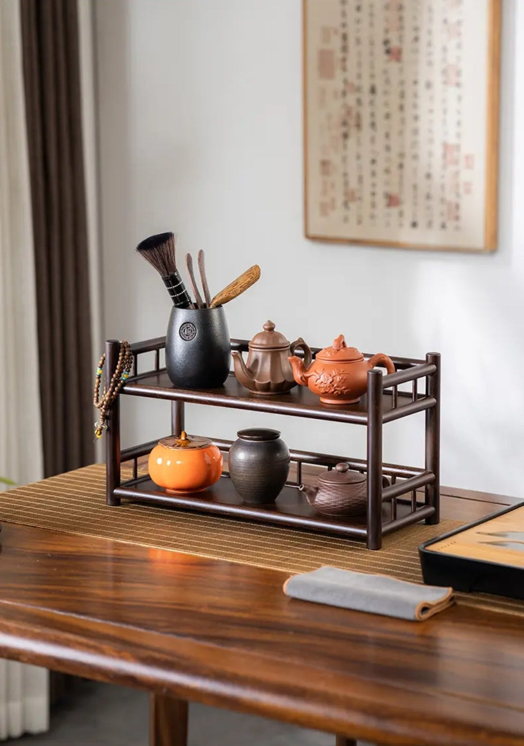 Handmade Nan Bamboo Cup Rack