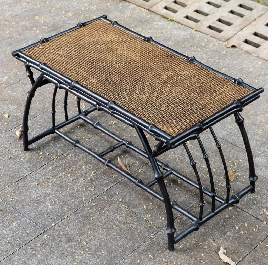 筇竹茶桌 | Handcrafted Qiong Bamboo Tea Table