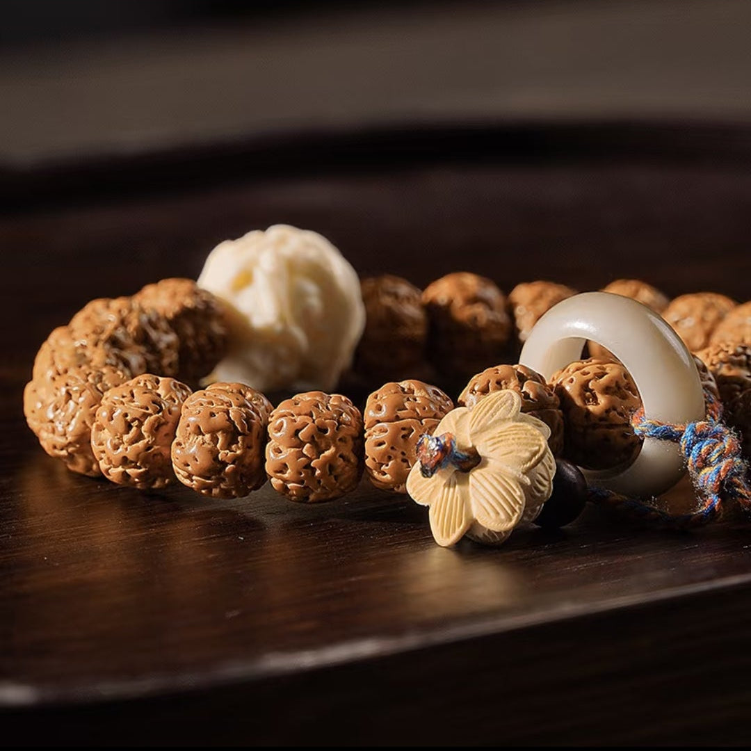 Intangible Cultural Heritage Handcrafted Bodhi Bead Bracelet