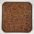 Myanmar Rosewood Car Seat Cushion | 666 Natural Wood Beads | Massage & Cooling