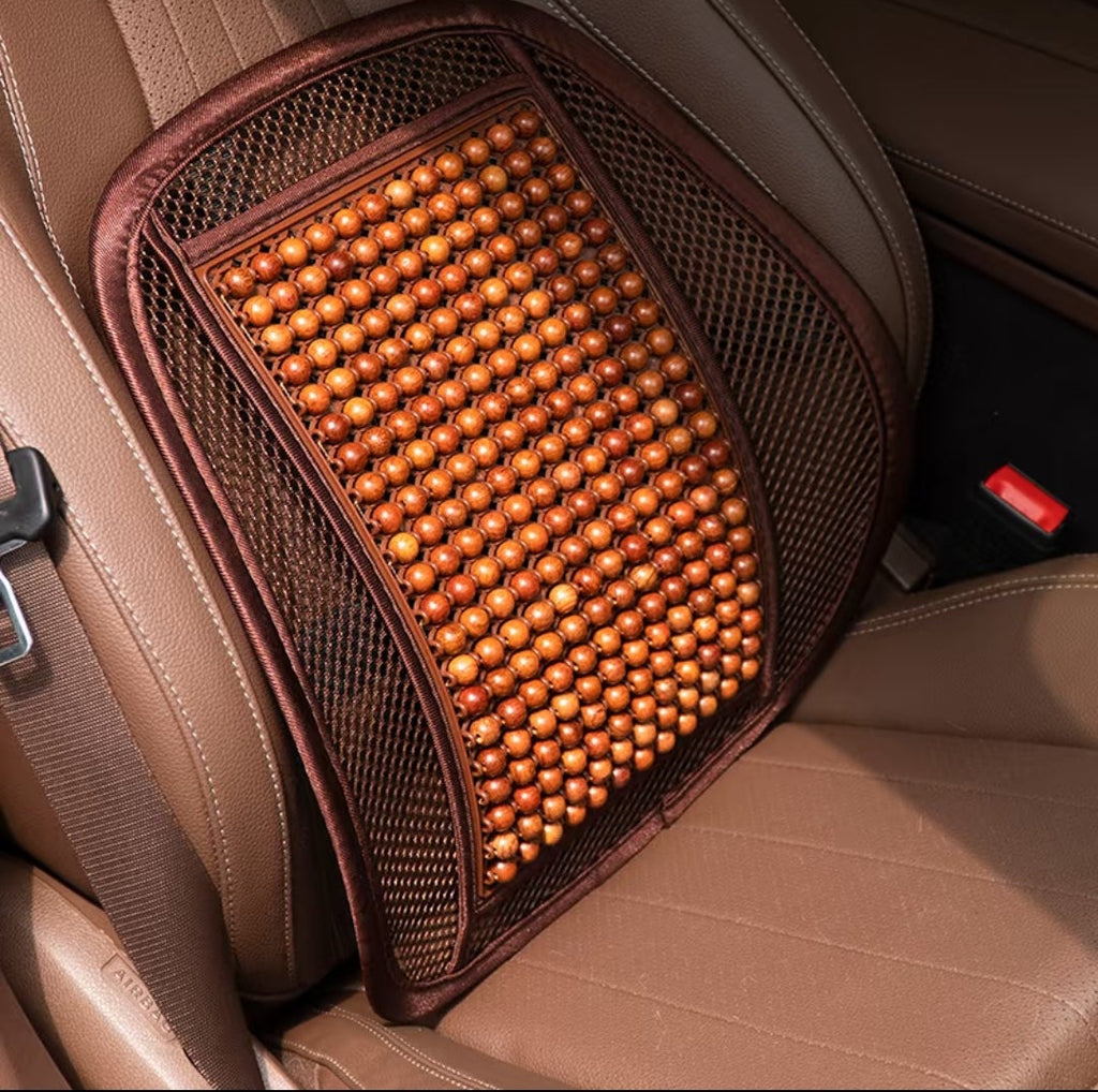 Huanghuali Wood Car Lumbar Support Cushion