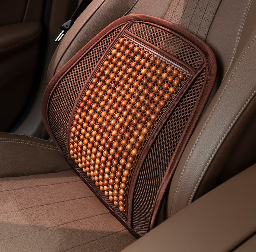 Huanghuali Wood Car Lumbar Support Cushion