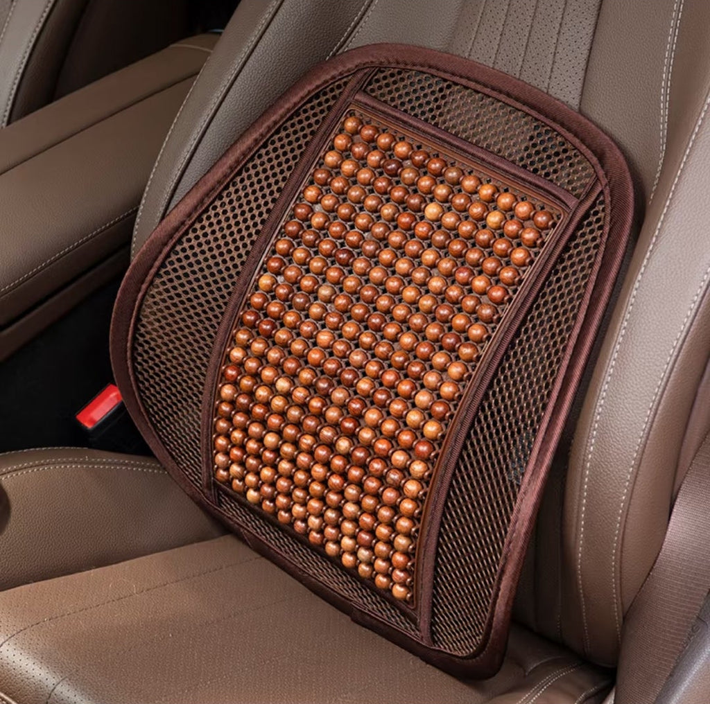 Huanghuali Wood Car Lumbar Support Cushion