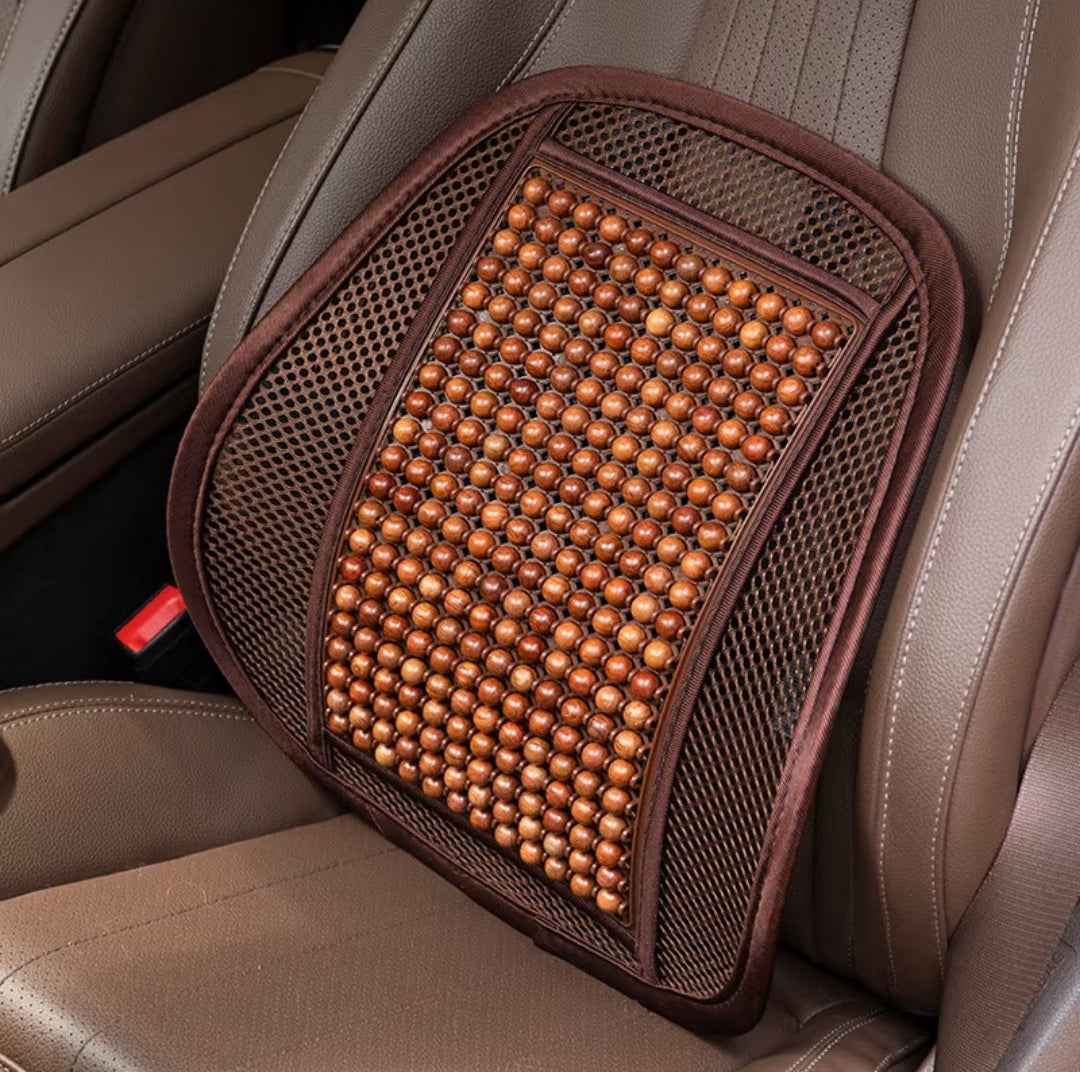 Huanghuali Wood Car Lumbar Support Cushion